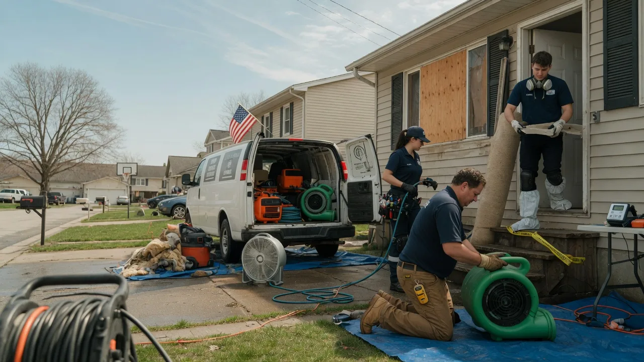 Water Damage Restoration in Stendal, IN near me